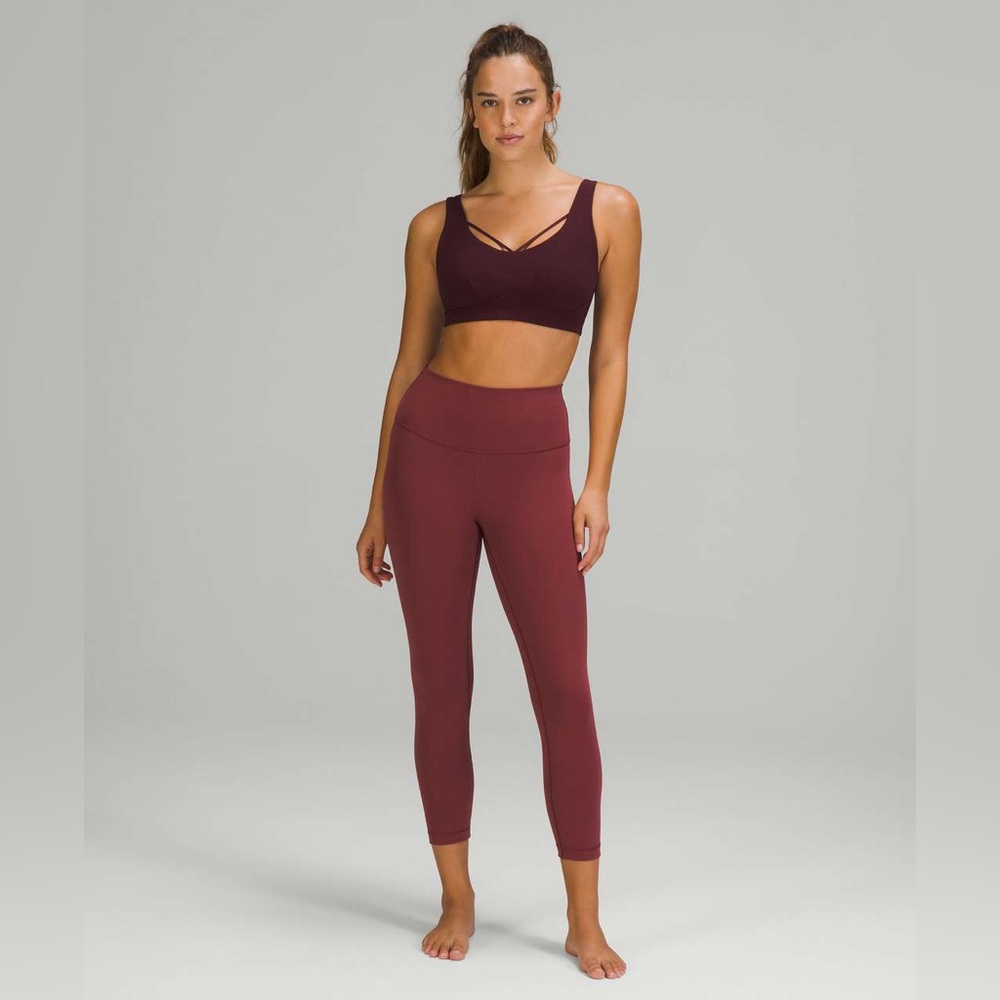 Lululemon Wunder Train 25" in Mulled Wine Size 10 Leggings